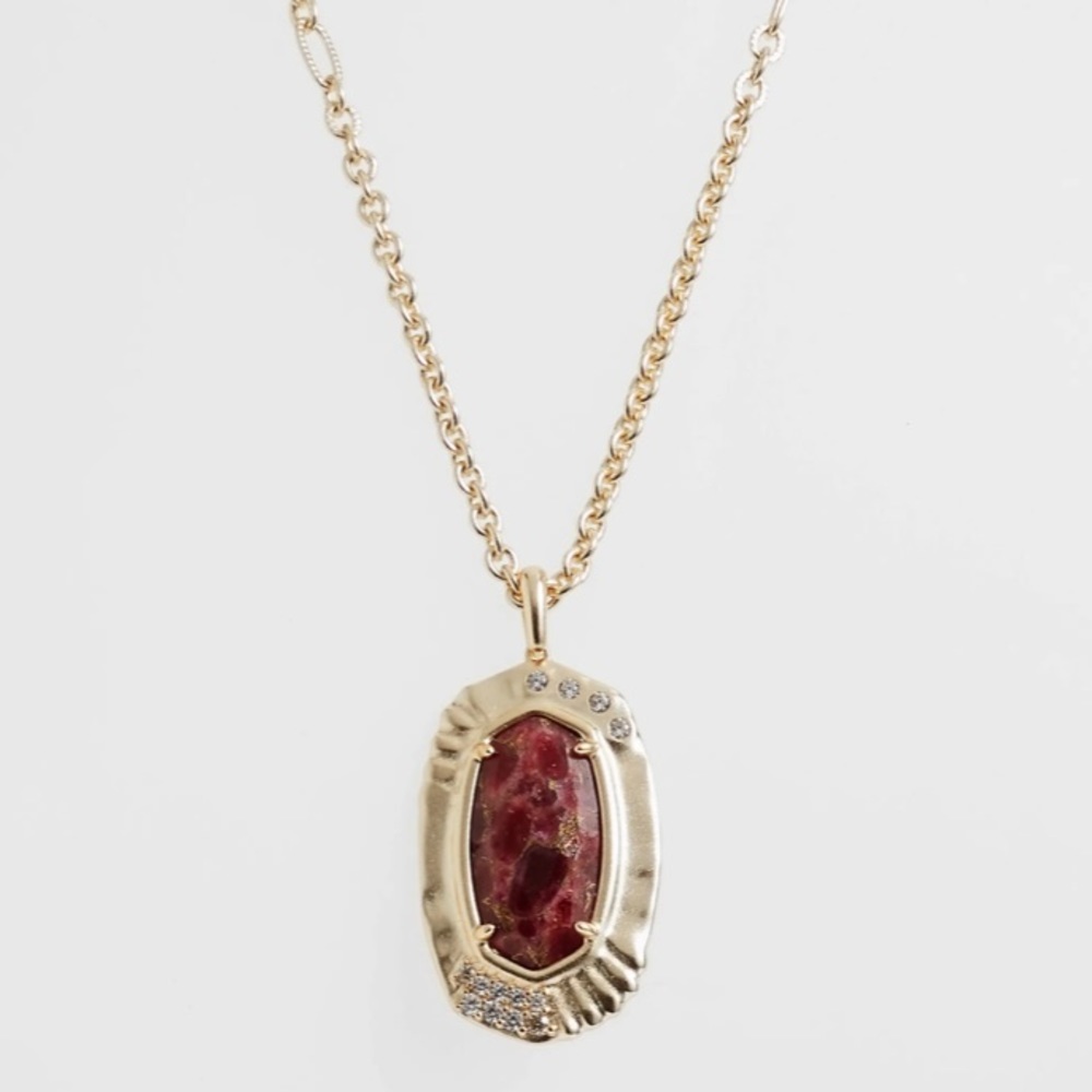 KENDRA SCOTT 14K Yellow Gold Plate Necklace NWT